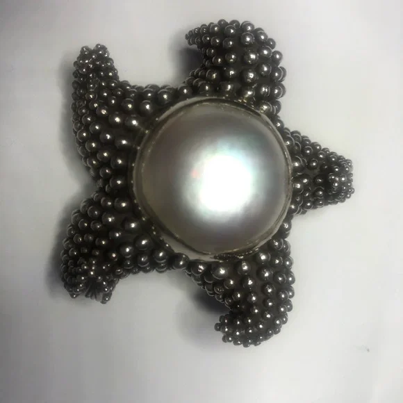 Stephen Dweck | Accessories | Stephen Dweck Star Fish Pin  display picture 3